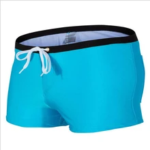 AUSTINBEM Новинка 7 цветов карман Мужская купальная одежда, шорты бандаж maillot de bain мужские плавки мужские трусы спортивные мужские купальники