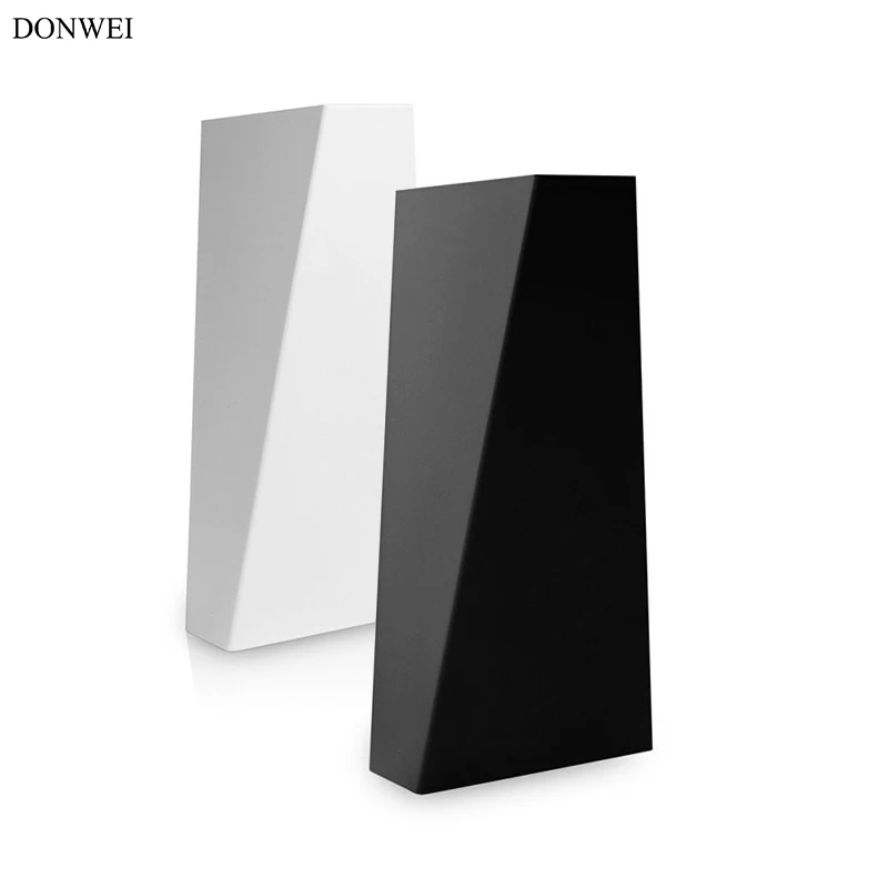 

DONWEI Indoor Decoration 10W Double Headed 20 LED Wall Lamp Modern Simple style Metal Wall Lights for Bedside Corridor Stairs