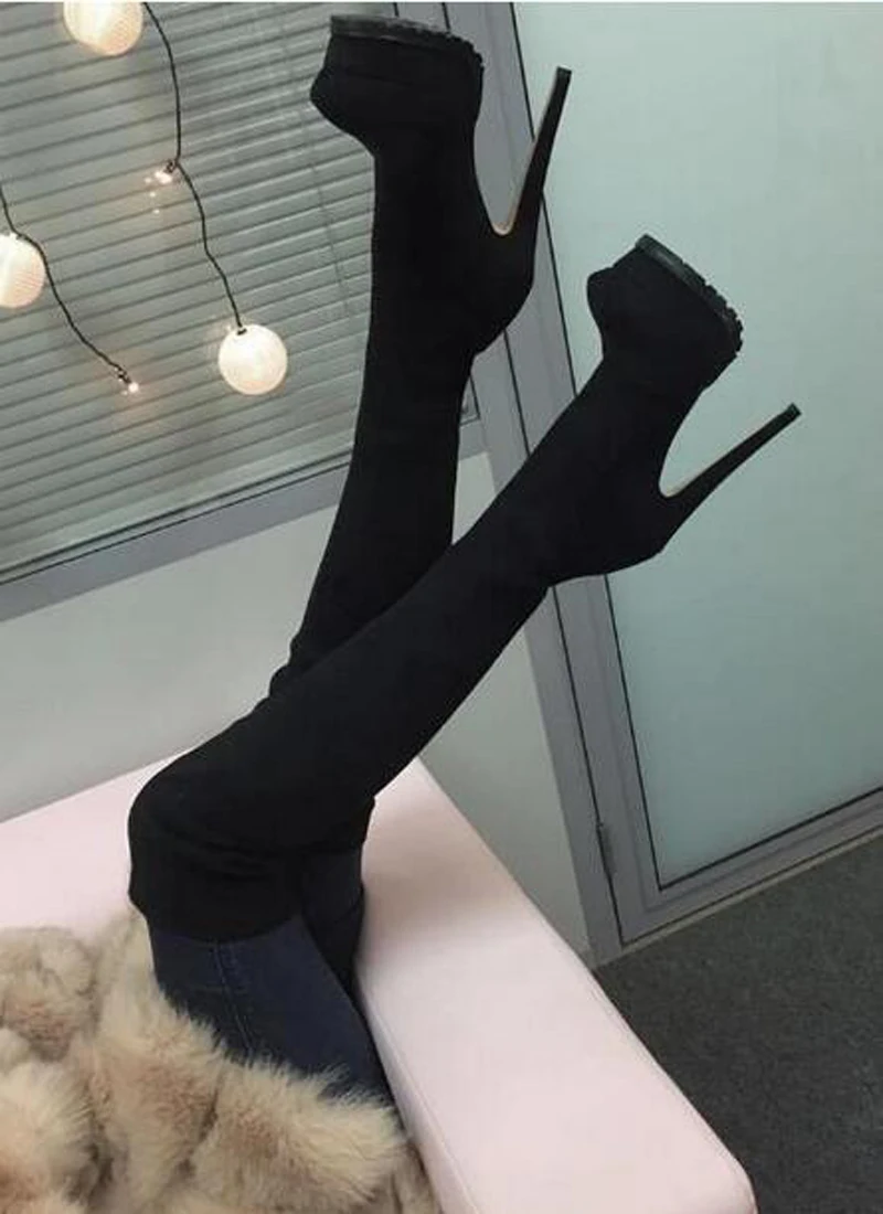slim high boots