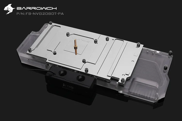 Barrowch водоблок для NVIDIA RTX 2080Ti/2080 Founders Edition/Reference Edition/полное покрытие GPU Block support Backplate