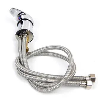 

70cm 80cm Hot & Cold Water Faucet Zinc Alloy Shampoo Bowl Shower Head Wash Hair Tap Mixing Valve Beauty Salon Bed Accessories