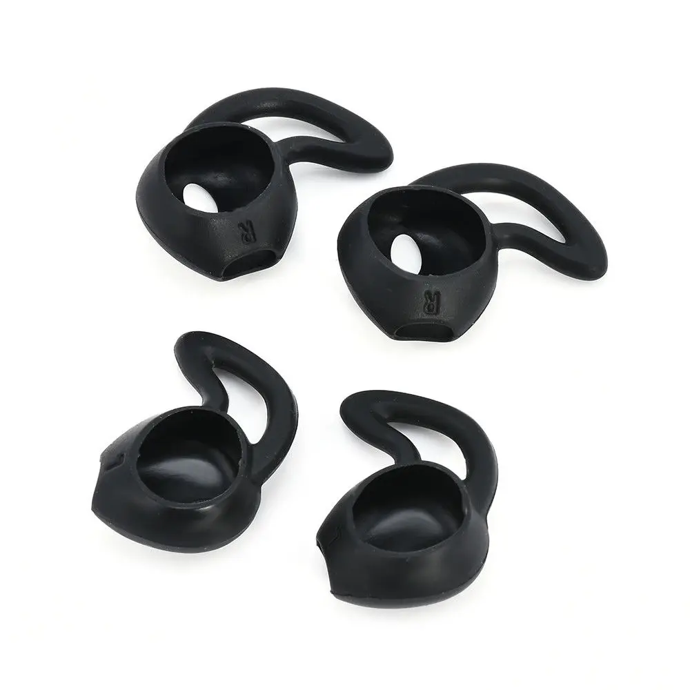 4 أجزاء Eartips سيليكون سماعة أذن داخلية سماعات الأذن غطاء مع هوك ل أبل Airpods سماعة المساعدون