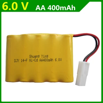 

Genuine 6V 400mAh Ni-Cd rechargeable battery pack Double Eagle E703-001 remote control car battery AA batteries