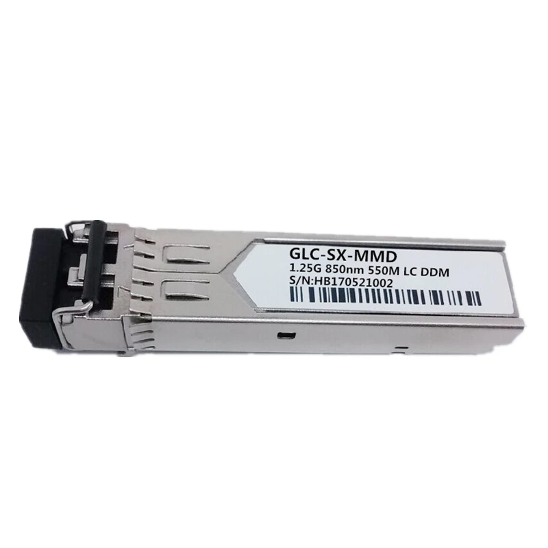 10 шт./лот модуль оптического приемопередатчика 1000Base SX SFP 1 25G 850nm MMF 550m Дуплексный LC