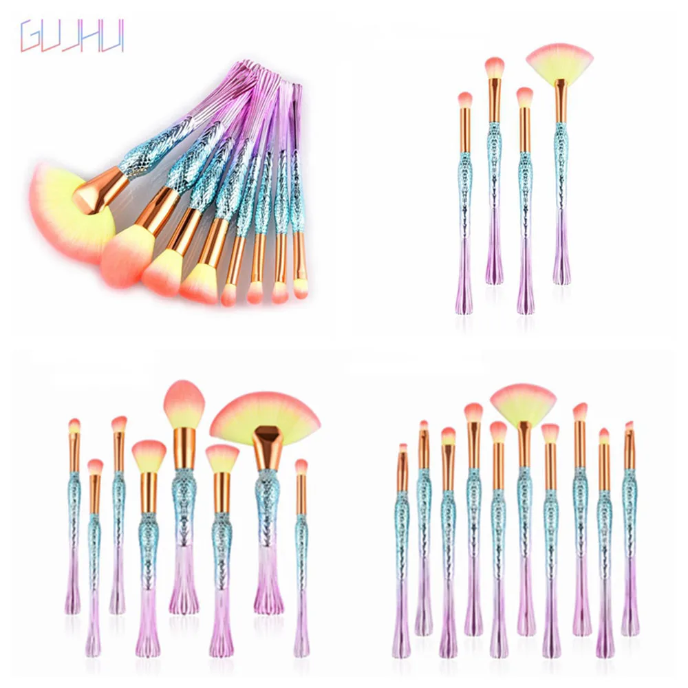 

1/4/8/10Pcs Makeup Brushes Set Professional Powder Foundation Contour Eyeshadow Blush Lip Brushes Kit Make up Beauty Tools