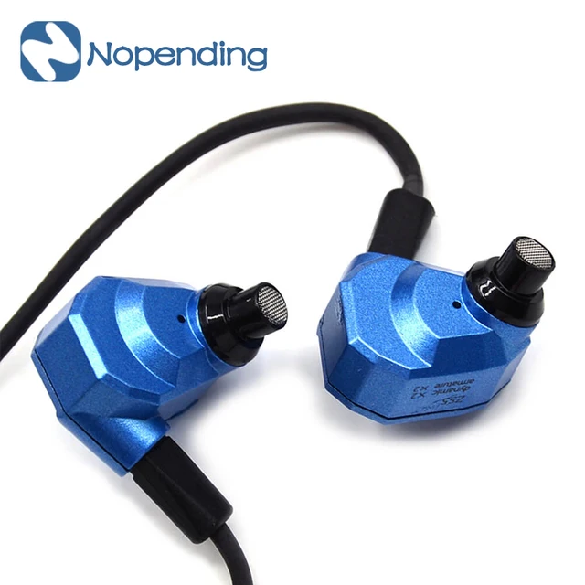 New Original KZ ZS5 2DD+2BA Hybrid In Ear Earphone HIFI DJ