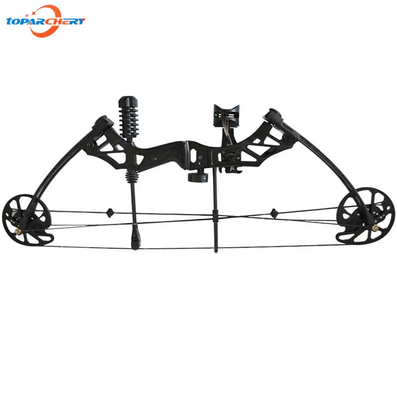 

Black Aluminum Alloy Compound Bow with 35-70lbs Draw Weight Archery Hunting Stable Bow for Right Hand Practice Target Shot