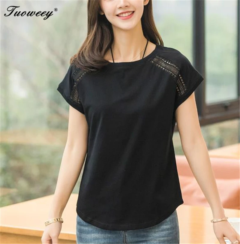 5XL плюс Размер Женская одежда Корейский 2018 Blusas женские хлопковые летние блузки