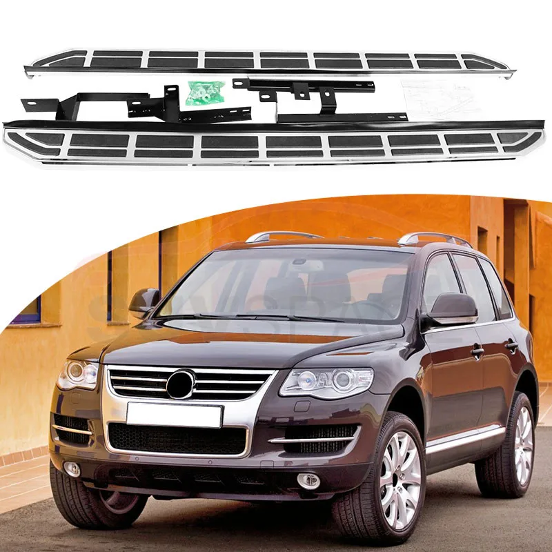 Side Step fit for VW Volkswagen Touareg 2011- Running Board Nerf Bar Platform