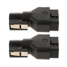 2 pièces flambant neuf voiture 16 broches mâle OBD1 OBD2 connecteur adaptateur Interface de Diagnostic Scanner outil câble de voiture pour GM TECH2(China)