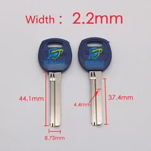 10 шт. х для дома Болванка для ключа для мотоцикла длина 44 мм JF038