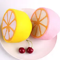 Squishyed игрушка слон лимон 11 см замедлить рост оригинальной упаковке сбор фруктов Декор подарок Squishying игрушки для детей Детский