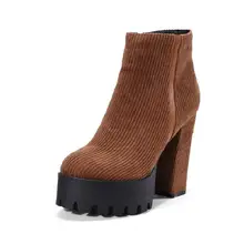 SALCXO ankle boots for font b women b font winter boots font b women b font