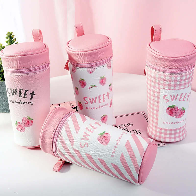 strawberry pen holder