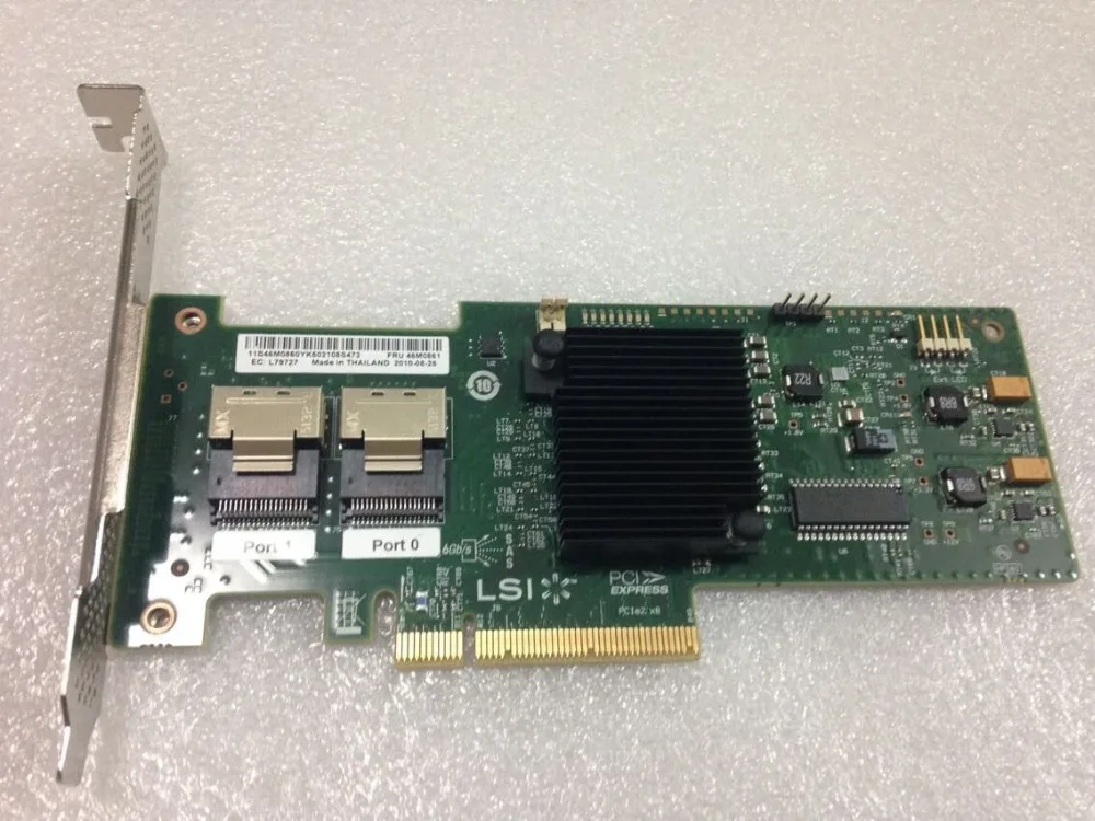 Карта RAID контроллера IBM M1015 SAS2 SATA3 PCI e LSI карта SAS9220 8i|ibm m1015|lsi raidlsi sas |