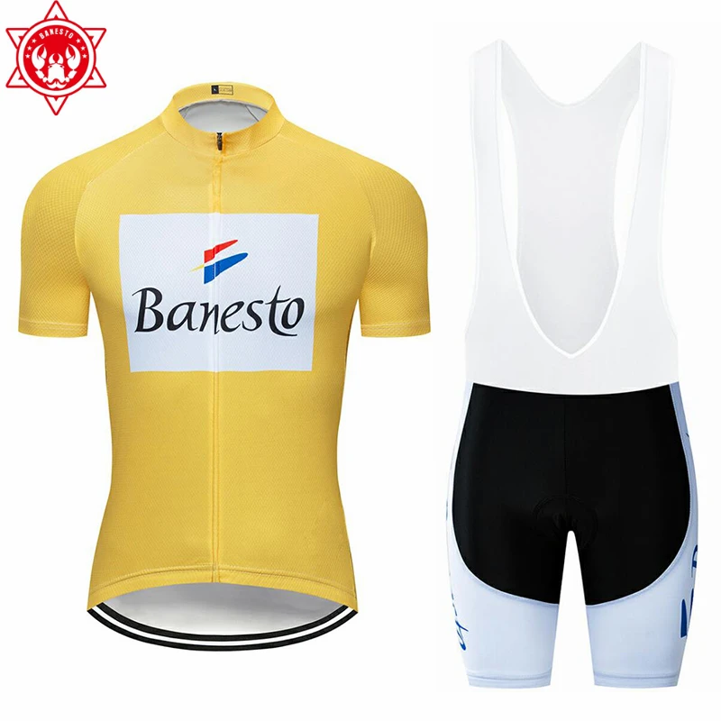 Велоспорт Джерси Набор Pro Team Лето Мужчины Велоспорт Набор гоночный велосипед одежда Костюм дышащий горный велосипед одежда спортивная одежда