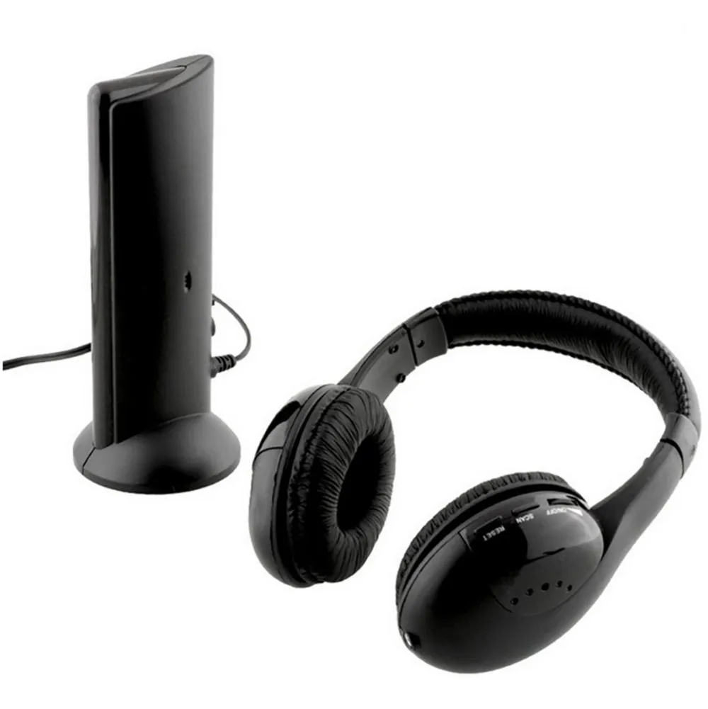 Беспроводные наушники VOBERRY 5 в 1 высокоточные s для ПК ноутбуков ТВ fm-радио и MP3