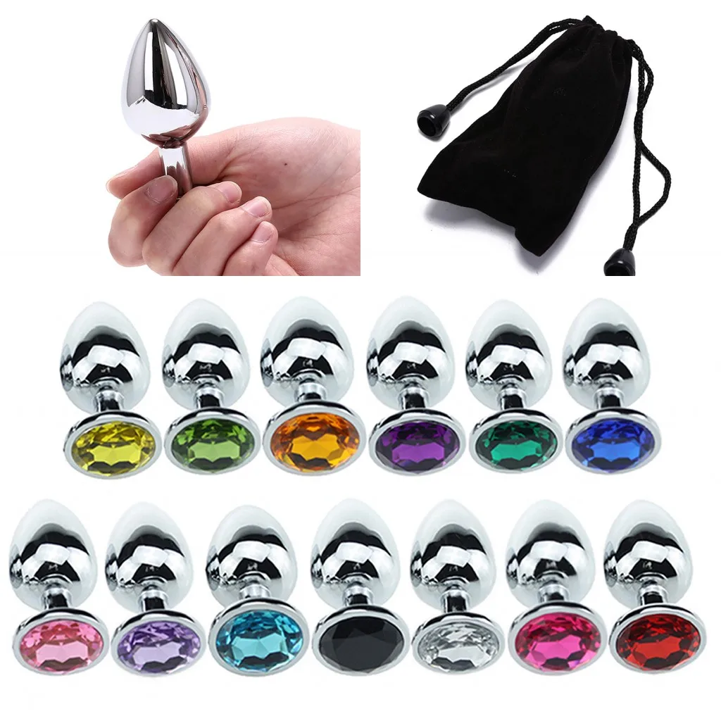 Stainless Steel Anal Plug Bead Heart Butt Plug Orgasm Stimulator font b Dildo b font Massage