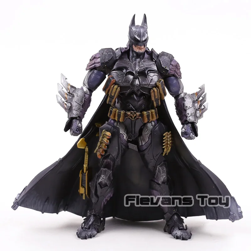 Play Arts Kai DC Comics Super Hero Variant PlayArts Kai No.14 Batman Armored PVC Action Figure Stat
