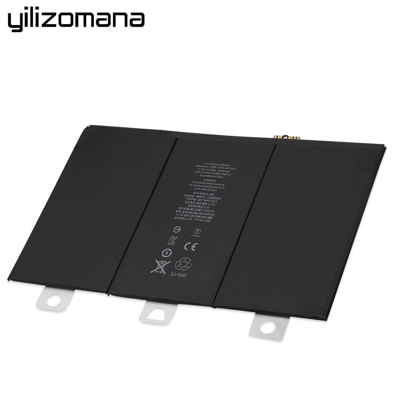 YILIZOMANA аккумулятор для планшета для Apple iPad 3/4 rd емкостью 11560 мАч A1389 A1403 A1416 сменный литий-ионный аккумулятор+ Инструменты