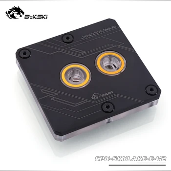 

Bykski CPU Water Block for LGA 3647 SKYLAKE Platform Watercooling Processor water Cooler Black ,CPU-SKYLAKE-E-V2