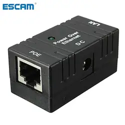 10 м/100Mbp пассивное питание через Ethernet RJ-45 сплиттер адаптер для настенного крепления для видеонаблюдения ip-камера сети