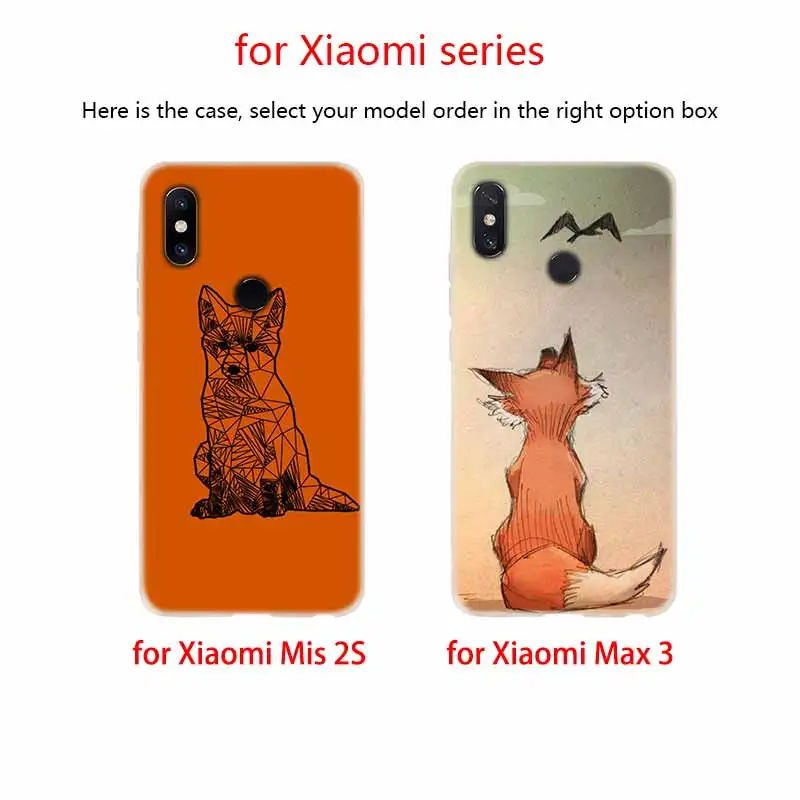 Мягкий силиконовый чехол для Xiaomi Mi 9 8 SE 6X 5X A3 A1 A2 LITE 10 10lite max 3 cc9 Pro cc9e Anime fox funny foxs lovely