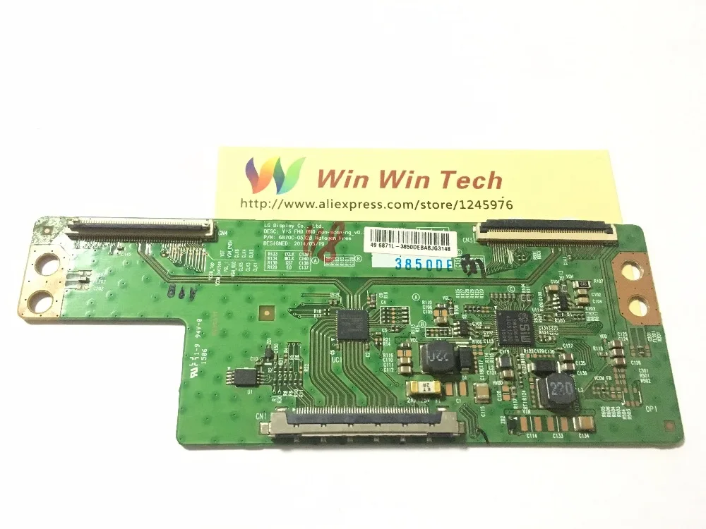 Бесплатная доставка 6870C-0432B T-CON V12 55FHD ряд Contol Ver 1,0 6870C-0432B Оригинальный части 6870C-0432B