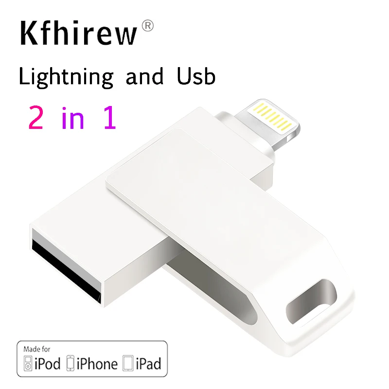 

USB 3.0 OTG 2 in 1 USB flash drive 32gb for iphone/ipad/PC memoria usb 8gb 16gb pendriver 32gb 64gb pen drive flash usb stick