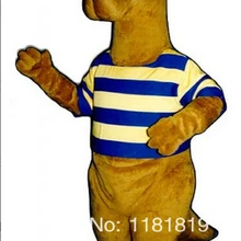 Талисман ростовой костюм кенгуру синий костюм модный на заказ костюм аниме косплей наборы Маскотте маскарадный костюм карнавальный костюм