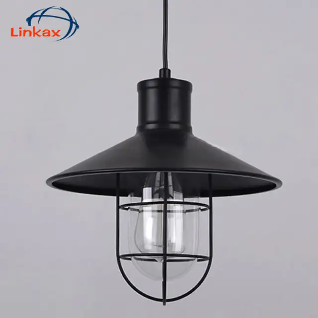 Modern Brief Bar Lamps Classic Loft Rustic Birdcage Ceiling Lamp