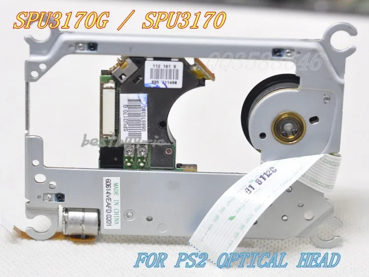 SPU-3170/SPU-3170G для PS2 лазерный объектив с MECHAISM SPU3170 для PS2 тонкая игровая консоль для SCPH-7500X лазерная головка SPU3170G