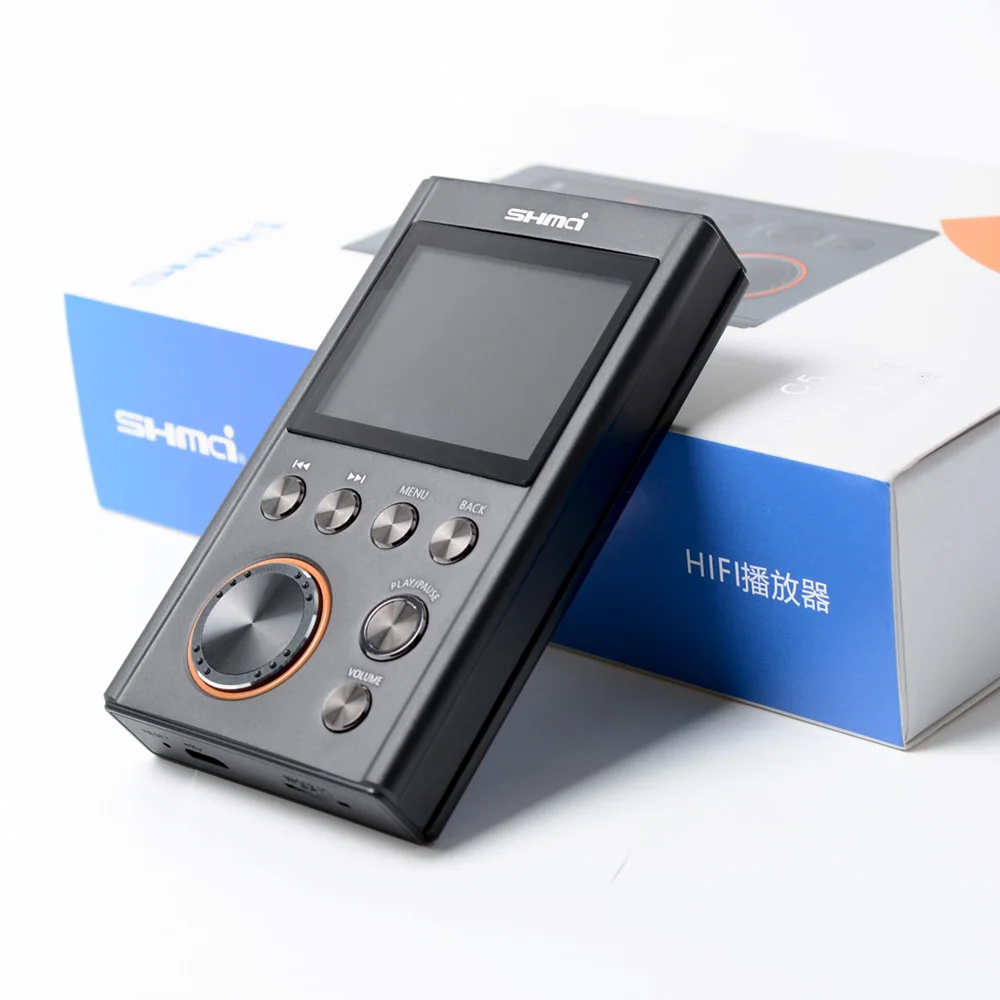 Профессиональный Hi Fi музыкальный плеер SHMCI C5 HIFI MP3 DSD с поддержкой усилителя для