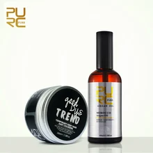 Лидер продаж purc марокканского Аргана масло для ухода за волосами и Популярные одно время серый цвет волос краска воск лучших волос средства по уходу за набор