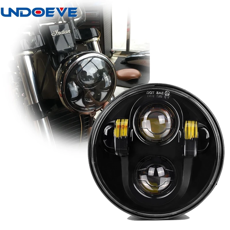 

5 3/4" lamp led motorcycle headlight h4 led 5.75 inch Motorcycle sportster 883 For Motorcycles Street 750 Led Headlight