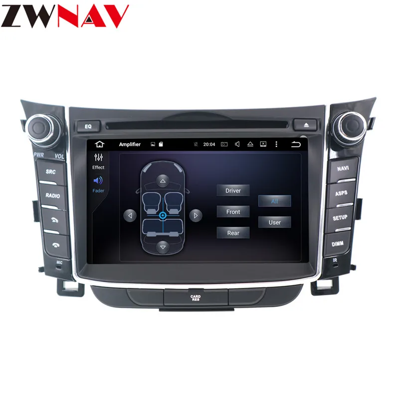 Top 4GB RAM Android 8.0 Car multimedia player GPS Navigation Headunit For Hyundai I30 Elantra GT 2012-2016 car dvd radio Autostereo 10