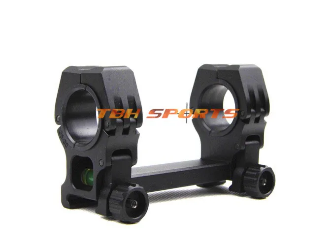M10 QD L Dual Tactical Scope Mount With Spirit Level BK DE 30mm to 25mm Free