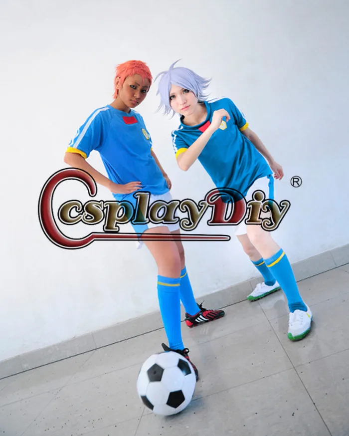 Косплей diy Inazuma Eleven cosplay Gouenji Shuuya Костюм Униформа Футбол Джерси японская команда спортивная рубашка изготовленный на заказ костюм для Хэллоуина