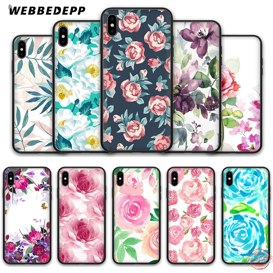 WEBBEDEPP Мягкий силиконовый чехол для iPhone 8 7 6S 6 Plus 11 Pro XS Max XR X 5 | Мобильные телефоны и