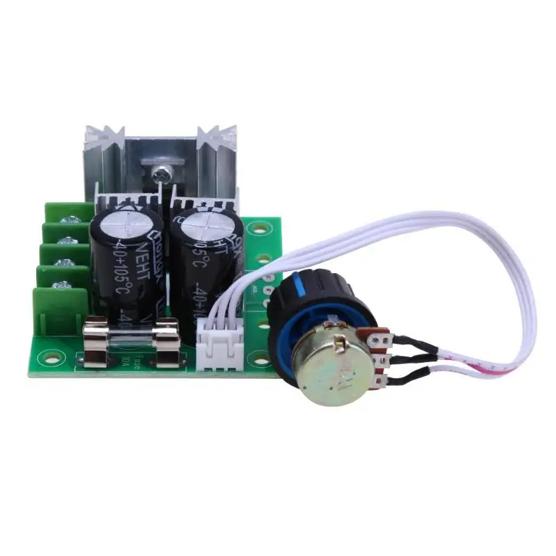 

Universal DC Motor 12-40V 400W 10A Adjustable PWM DC Power Speed Regulator Controller with Switch