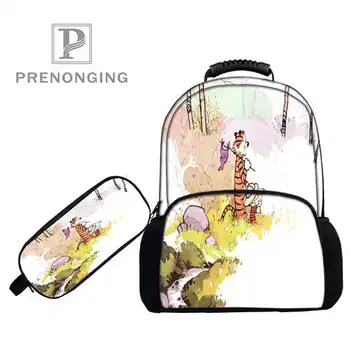 

Custom 17inch Calvin-And-Backpacks Pen Bags 3D Printing School Women Men Travel Bags Boys Girls Book Computers Bag#1031-3-161