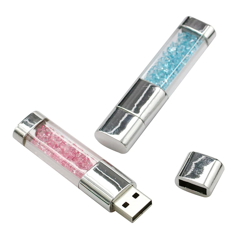 Usb флэш-накопитель в виде пузырька с кристаллами, емкостью 4GB/8GB/16GB/32GB