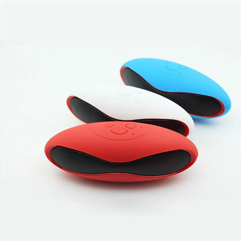 FUERS X6 المتكلم مصغرة بلوتوث مكبر الصوت اللاسلكي راديو المحمولة الرجبي تصميم TF بطاقة دعم 3D ستيريو سوبر باس