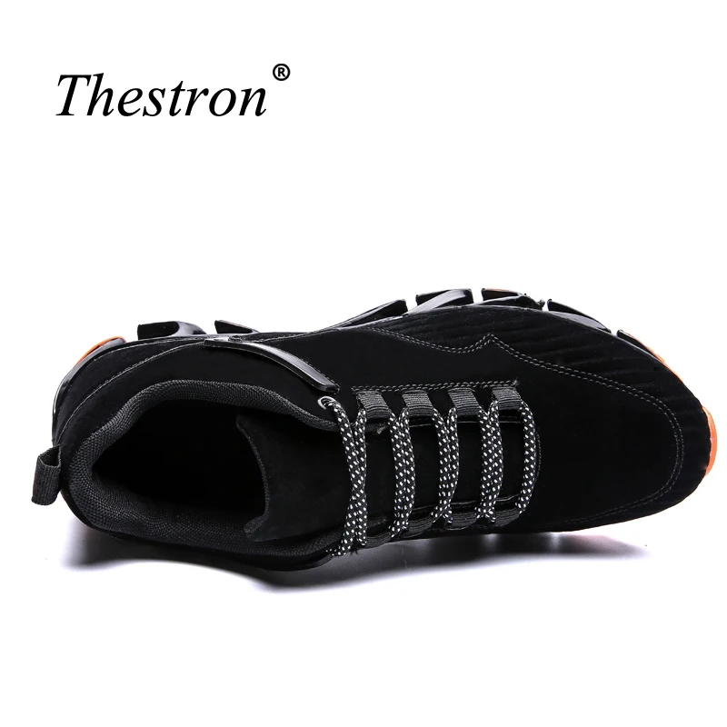 New Cool Man Running Shoes Spring Autumn Gym Trainers Sneakers Black Gray Sneakers China Comfortable Athletic Shoes for Men