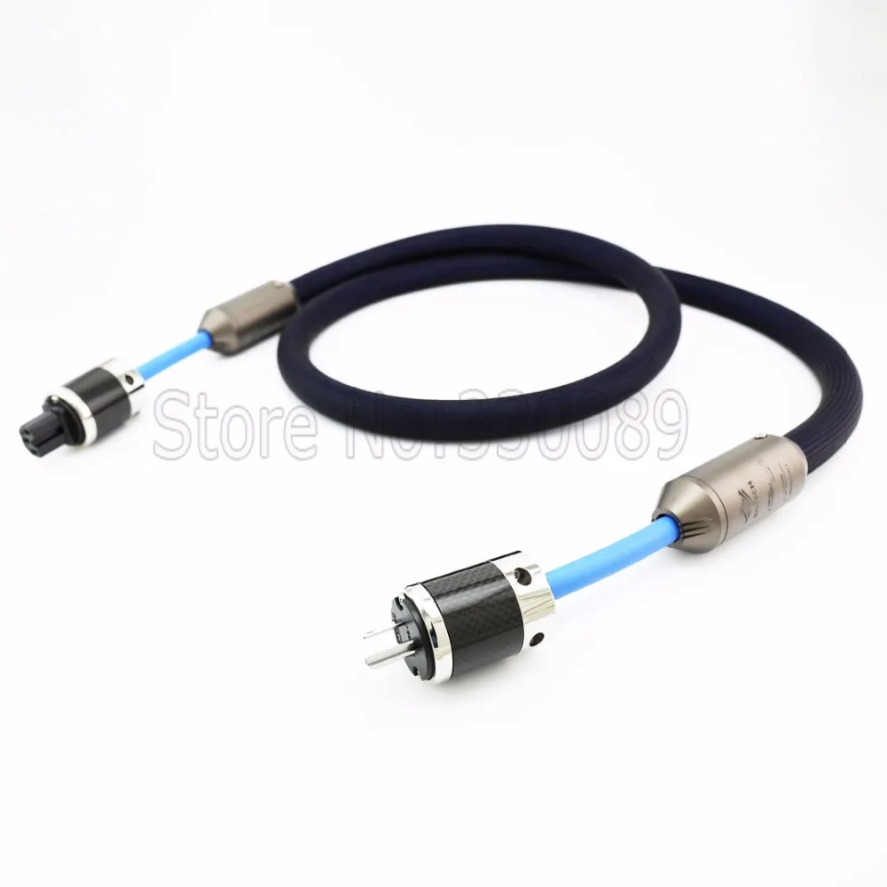 

1.5M/pcs Siltech EU Ruby Double Crown power cable US AC CABLE US Plug with box