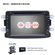 SMARTECH Android 7.1.2 Car CD DVD GPS Navigation For Dacia Duster Sandero Renault Duster Captur Lada XRAY 2 Logan 2 with CAN-BUS