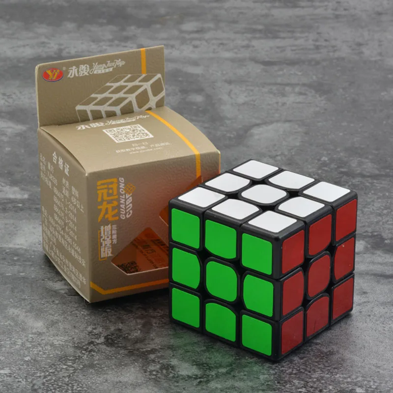 Бренд YongJun магический куб 3x3x3 скоростные кубики с быстрым вращением головоломка