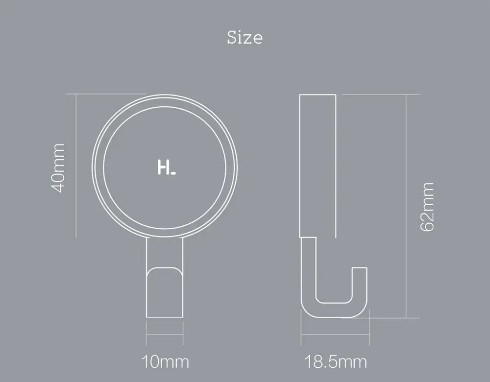 Xiaomi Happy Life Practical Hook 6pcs