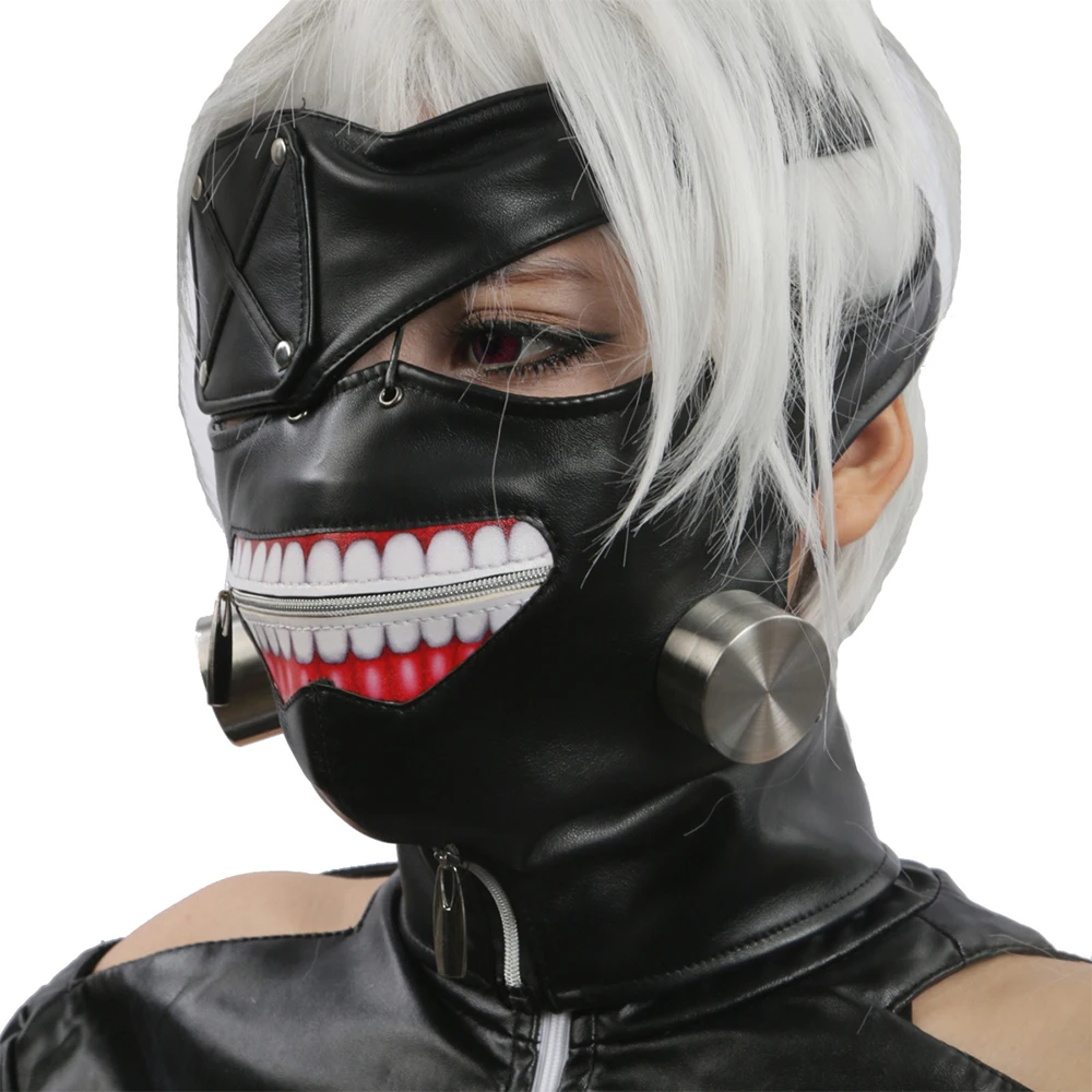 XCOSER маска для косплея в стиле японского гула канеки Кен детали костюма крутые
