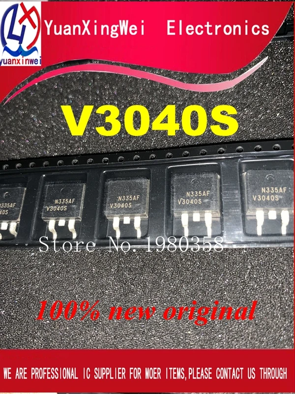 

10pcs ISL9V3040S3ST V3040S TO-263 EcoSPARKTM 300mJ, 400V, N-Channel Ignition IGBT